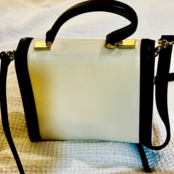 Kate Spade, Black & White, Small Crossbody Bag - Picture 4 of 7